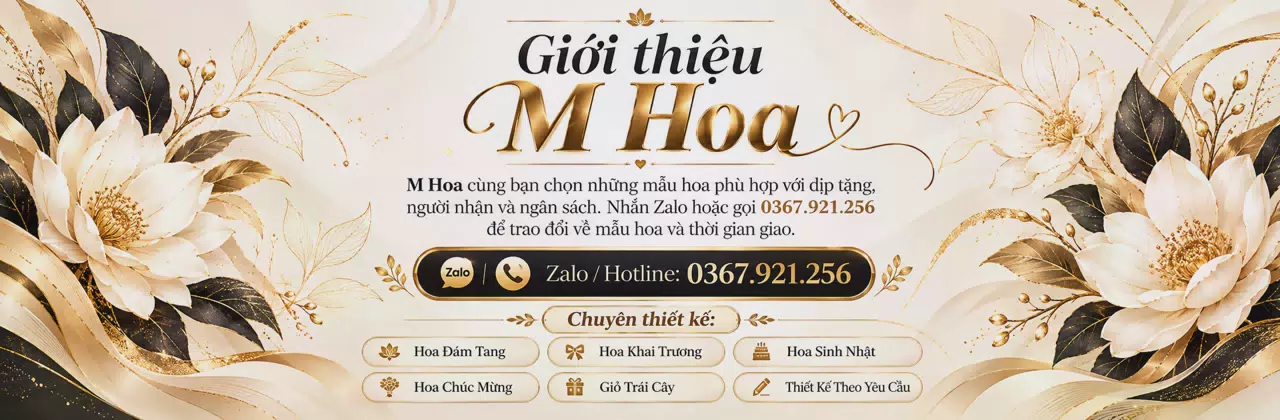 Ảnh bìa Shop hoa tươi Phường Xuân Hương Đà Lạt Lâm Đồng - Hoa tươi cho từng lời chúc